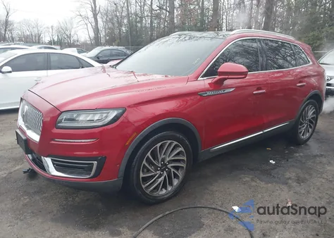 2020 Lincoln Nautilus Reserve z USA, uszkodzony, nr VIN 2LMPJ8KPXLBL15394